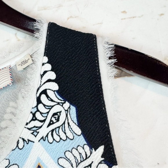 Anthropologie (Postage Stamp) | Graphic Dress Tank, XL - Picture 4 of 10